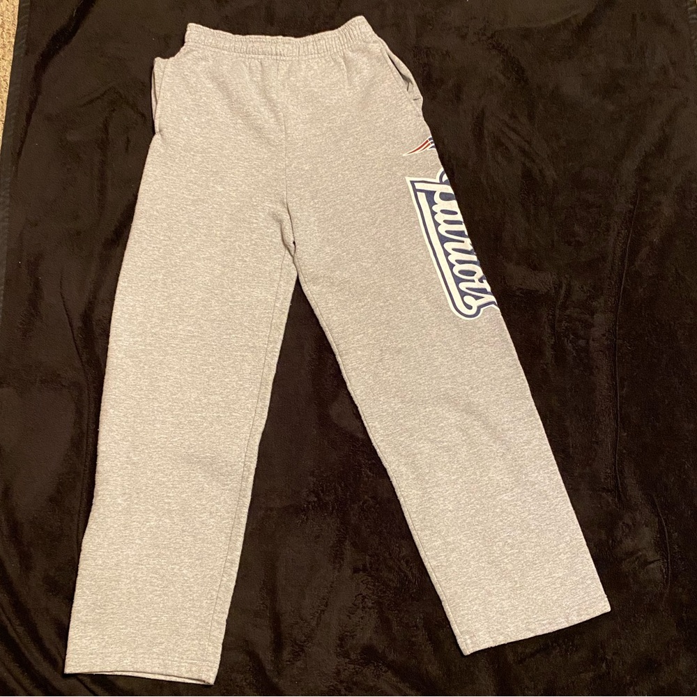 New England Patriots Grey Sweat Pants size Small